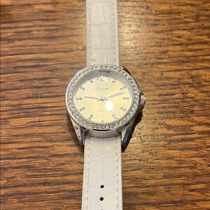 Vivani Women's White and Silver Watch